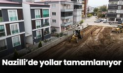 Nazilli’de yollar tamamlanıyor