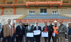 ADÜ Binali Yıldırım Stadyumu’nda yer teslim töreni