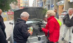 Aydın'da şoförün imdadına vatandaşlar yetişti