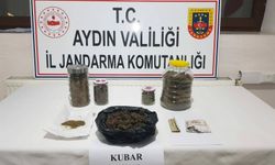 Aydın’da uyuşturucu operasyonu! 3 kilo 700 gram kubar esrar yakalandı