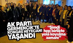 AK Parti Germencik'te kongre heyecanı yaşandı