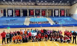 Aydın’da badminton heyecanı yaşandı