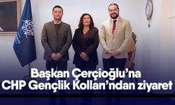 Başkan Çerçioğlu’na CHP Gençlik Kolları’ndan ziyaret