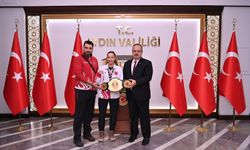 Bronz madalyalı sporculardan Vali Canbolat’a ziyaret