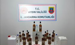 Söke’de sahte içki operasyonu! 30 şişe kaçak içki, 12 litre etil alkol bulundu