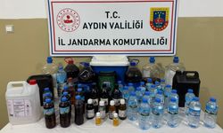 Aydın’da sahte alkol operasyonu: 95 litre ele geçirildi