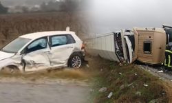 O ilçe üst üste kazalarla sarsıldı! Karayolları savaş alanına döndü