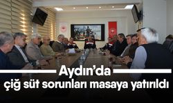 Aydın’da çiğ süt sorunları masaya yatırıldı