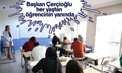 Başkan Çerçioğlu her yaştan öğrencinin yanında