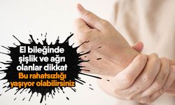 El bileğinde şişlik ve ağrı olanlar dikkat! Bu rahatsızlığı yaşıyor olabilirsiniz