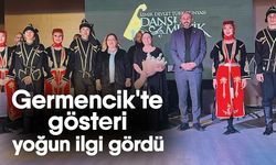 Germencik'te gösteri yoğun ilgi gördü