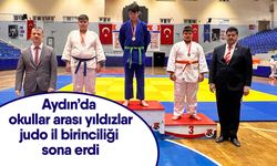 Aydın’da okullar arası yıldızlar judo il birinciliği sona erdi