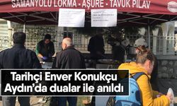 Tarihçi Enver Konukçu Aydın’da dualar ile anıldı