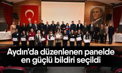 Aydın’da düzenlenen panelde en güçlü bildiri seçildi