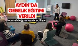 Aydın’da gebelik eğitimi verildi! Normal doğum teşvik ediliyor