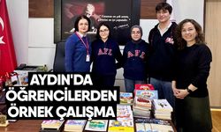 Aydın'da öğrencilerden örnek çalışma