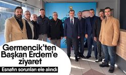 Germencik’ten Başkan Erdem’e ziyaret! Esnafın sorunları ele alındı