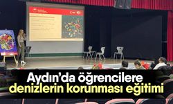 Aydın’da öğrencilere denizlerin korunması eğitimi