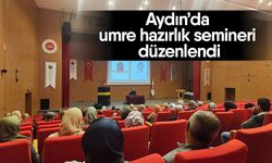 Aydın’da umre hazırlık semineri düzenlendi