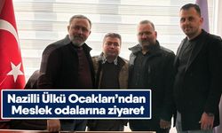 Nazilli Ülkü Ocakları’ndan Meslek odalarına ziyaret