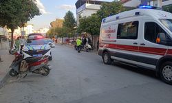 Nazilli’de motosiklet yayaya çarptı! 2 yaralı