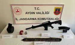 Aydın’da araç aramasında ruhsatsız tüfek ele geçirildi