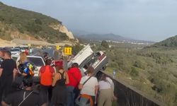 Aydın'da zincirleme trafik kazası: 8 kişi yaralandı