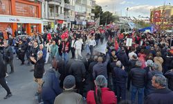 Aydın’da binlerce vatandaş İmamoğlu’nun sesi oldu! Önce açıklama ardından yürüyüş!