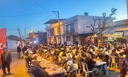 Erbeyli’deki iftar programına yoğun katılım