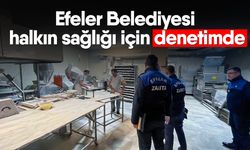 Efeler Belediyesi halkın sağlığı için denetimde