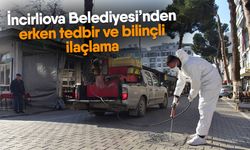 İncirliova Belediyesi’nden erken tedbir ve bilinçli ilaçlama