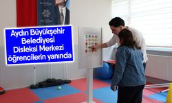 Aydın Büyükşehir Belediyesi Disleksi Merkezi öğrencilerin yanında