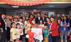 Aydın’da 23 Nisan coşkusu hastaneye taşındı
