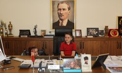 Başkan Arıcı makamını çocuklara emanet etti