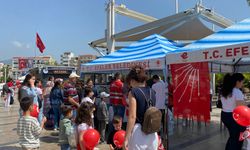 CHP Efeler'den çocuklara bayram etkinliği