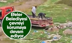 Efeler Belediyesi çevreyi korumaya devam ediyor
