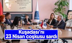 Kuşadası’nı 23 Nisan coşkusu sardı