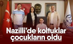 Nazilli’de koltuklar çocukların oldu