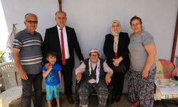 Yürüme güçlüğü çeken kadına Başkan Kaya’dan destek