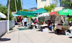 Aydın’daki yerel ürün pazarı ilgi görüyor
