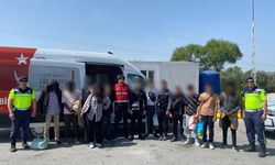 Aydın’da 21 göçmen ve 2 organizatör yakalandı