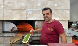Aydın’ın dağlarında yetişen sarmaşık otu pide ile buluştu