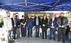 Başkan Çerçioğlu gazeteci Çetin’in lokma hayrına katıldı