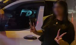 Aydın’da kendinden geçen arkadaşını umursamayan genç kız kameralara poz verdi