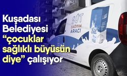 Kuşadası Belediyesi “çocuklar sağlıklı büyüsün diye” çalışıyor