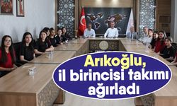 Arıkoğlu, il birincisi takımı ağırladı
