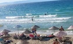 Aydın'da güneşlenirken hayatının şokunu yaşadı! Plaj keyfi kabusa dönüştü