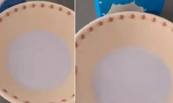 Zincir marketten alınan süt şoke etti! Eve gelip kaseye dökünce gözlerine inanamadı