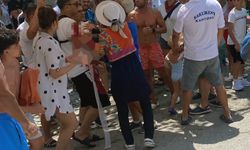 Kanyonda akıl almaz olay! 3 yaşındaki çocuğun başına taş düştü