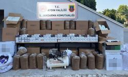 Aydın’da dev kaçakçılık operasyonu: 1 milyon 100 bin adet makaron ele geçirildi